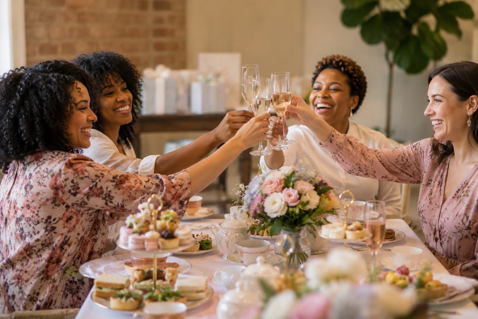 Celebration catering for a joyful gathering